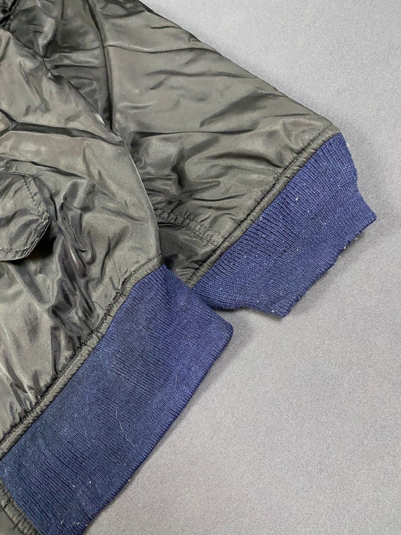 Fly Man Military Jacket Bomber (Category: Coats, Jackets and Outerwear) located in Cabanatuan. Submitted by jamaicac (Listing ID 1304504794, Image 2). Description: size EL or XL width - 25 inch Length - 28 inch solid as new .