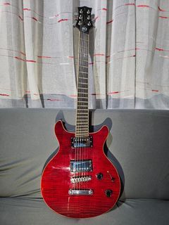 For Sale Only: RJ Vanguard Electric Guitar (Multiscale, Fanned Fret, Coil Split, Set Neck)