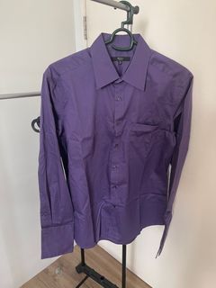 G2000 Men’s Long Sleeves Polo Button Down Shirt (Pre-loved) Size 16.5-34.5 Medium