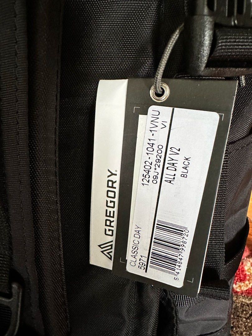 Gregory All Day Backpack V2 Men s Fashion Bags Backpacks on Carousell