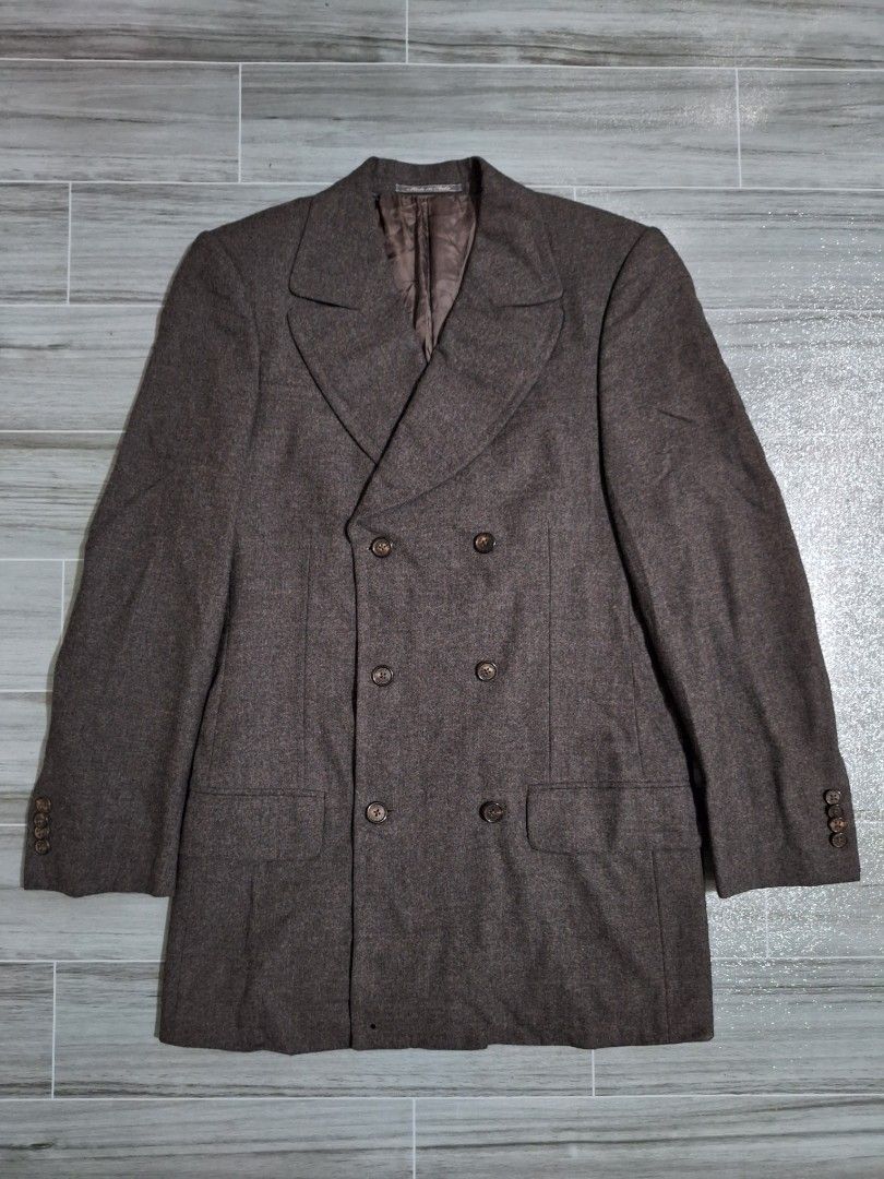 Gucci double breasted coat hotsell
