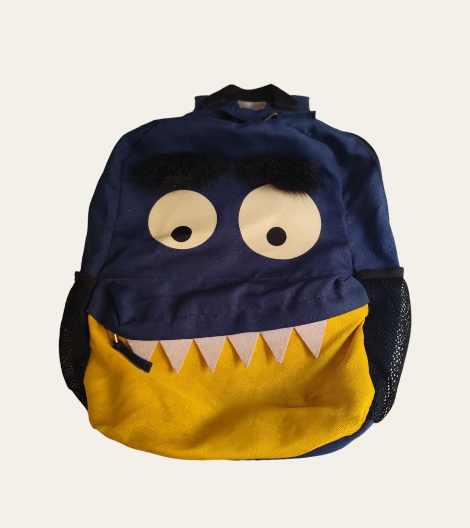 H M Monster Backpack Babies Kids Babies Kids Fashion on Carousell