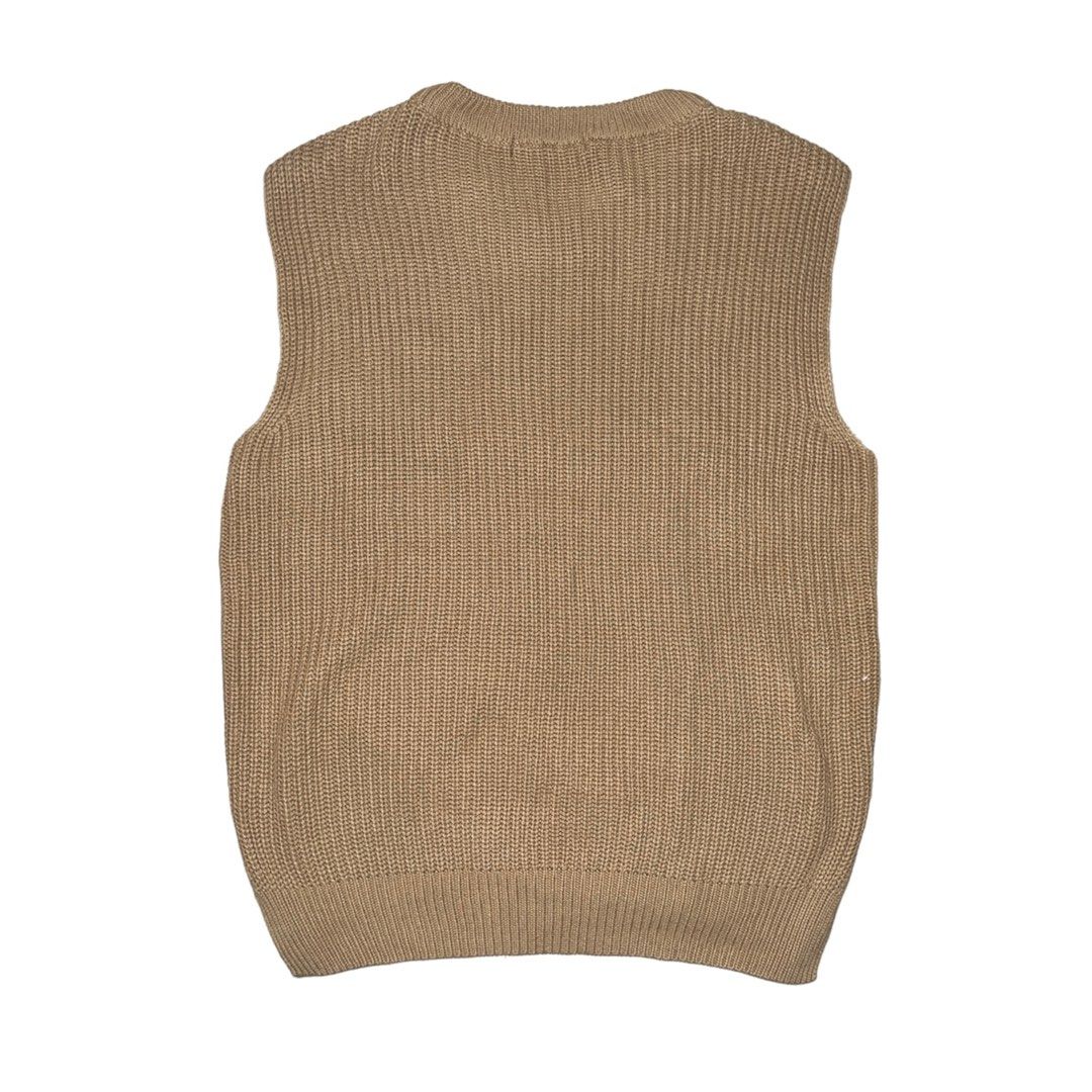 Ingni Brown Vest (Category: Sleeveless) located in Manila. Submitted by florescant (Listing ID 1304533167, Image 2). Description: - no size on tag. W: 17.5 L: 23.5 - no visible himulmol. condition: 10/10 - all actual photos are already posted .