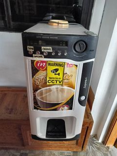 Injoy Coffee Vendo Machine with metal cage