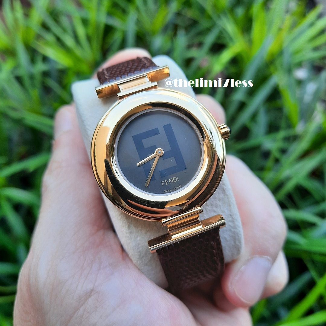 Jam tangan Fendi 320 G swiss made dengan original box