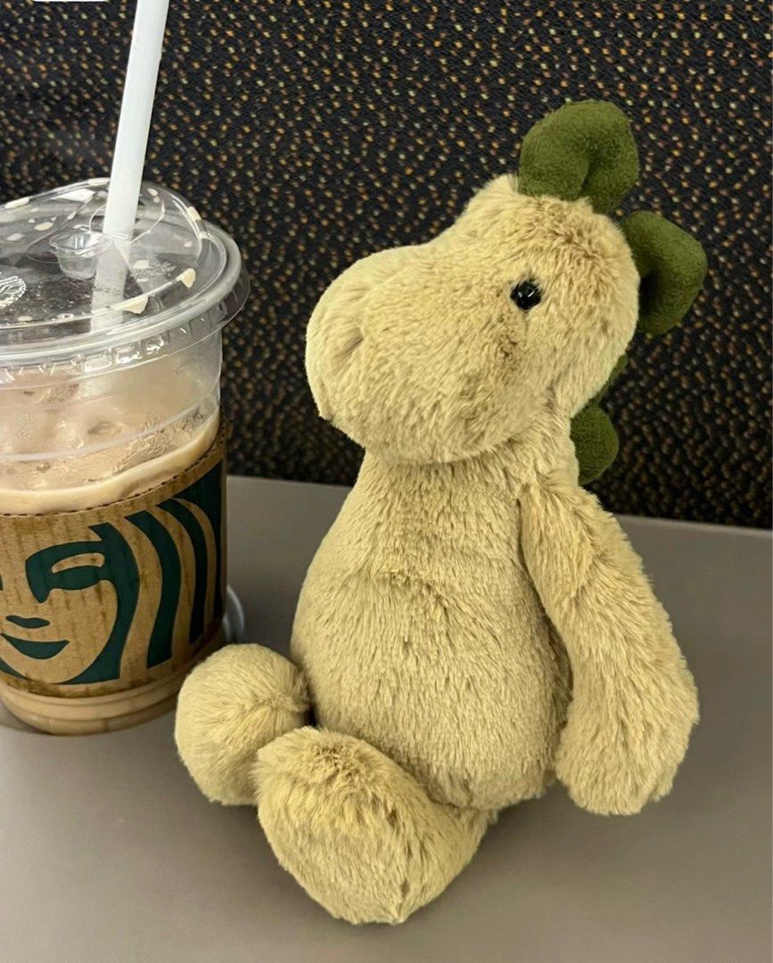 JELLYCAT Original Bashful Dino 怪獣 恐竜 ファースト トイ