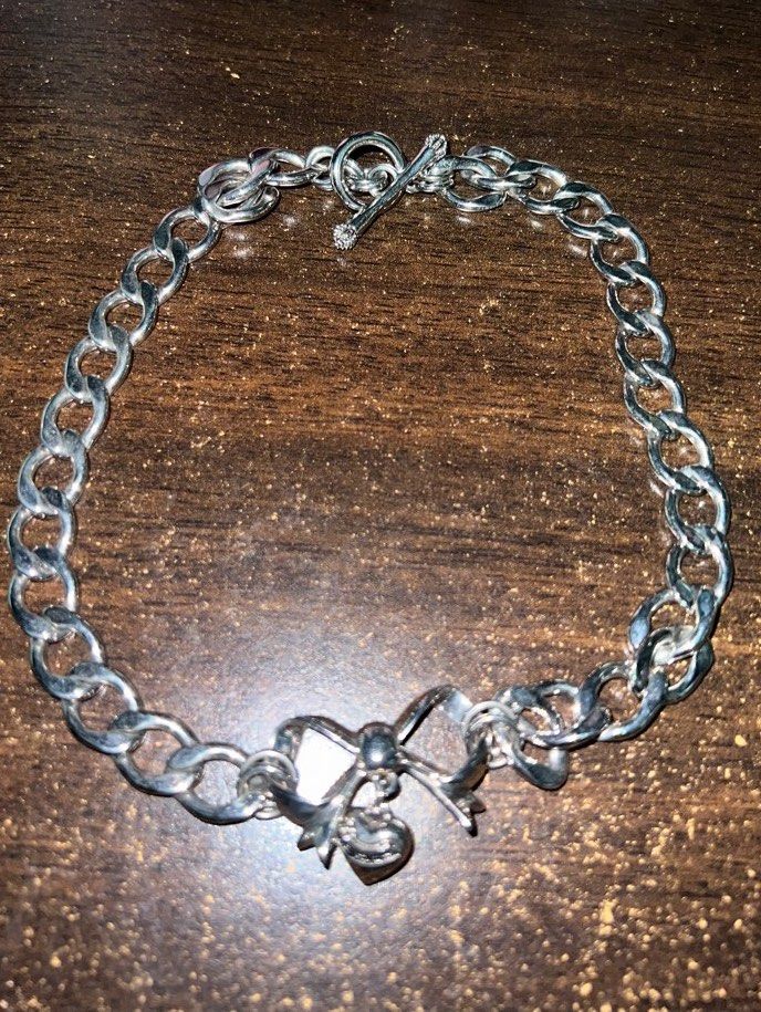 juicy couture vintage bow necklace