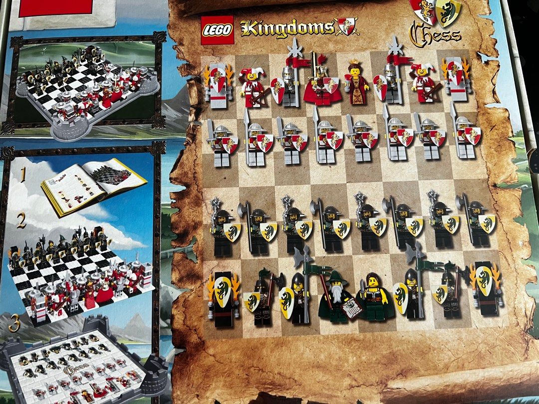 Lego kingdom chess Hobbies Toys Toys Games on Carousell