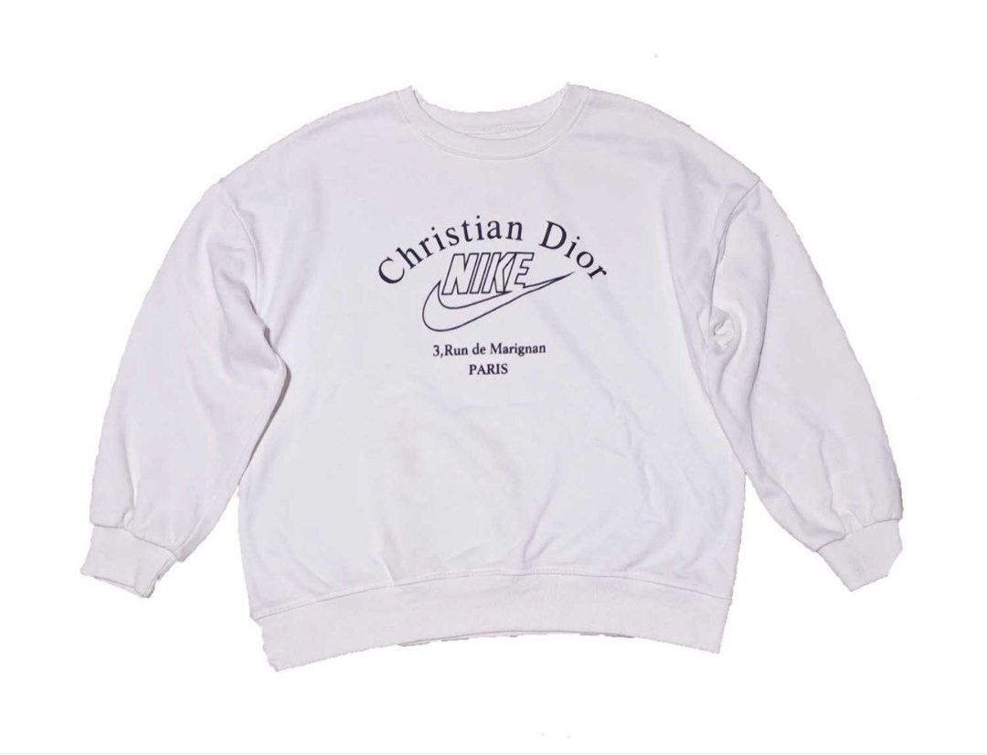 Nike dior crewneck hot sale