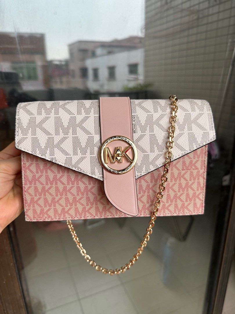 Michael Kors MK CHARM chain bag slingbag shoulderbag, Women's