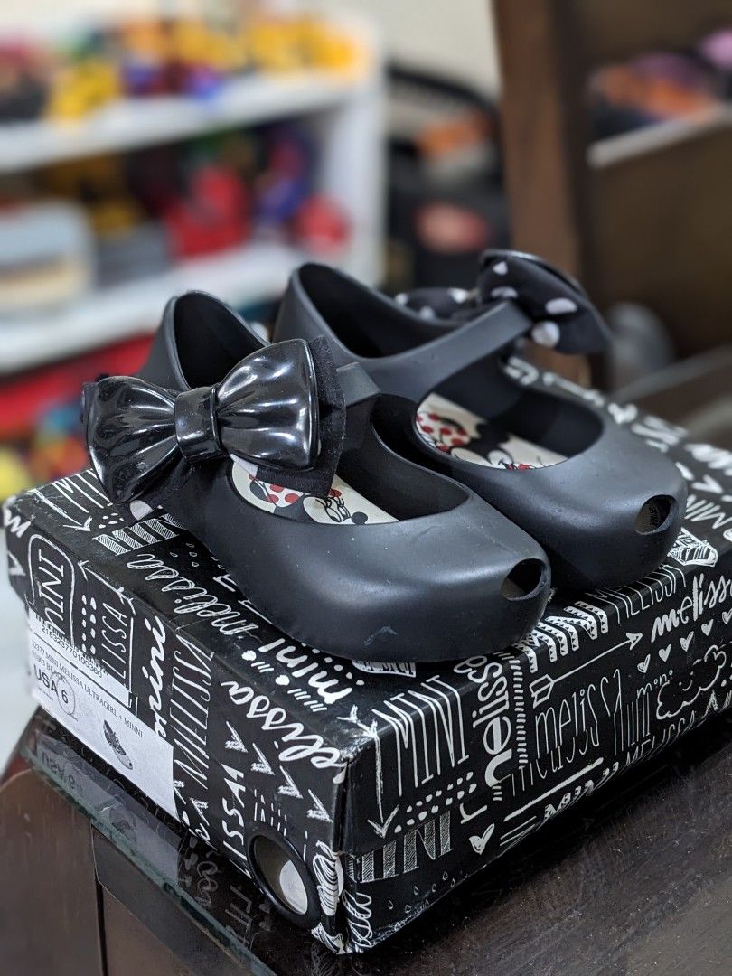 Mini Melissa Ultragirl Minnie Mouse Sandals Babies Kids Babies Kids Fashion on Carousell