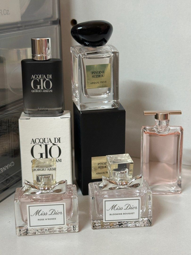 Miniature Dior Lancome Armani Beauty Personal Care Fragrance Deodorants on Carousell