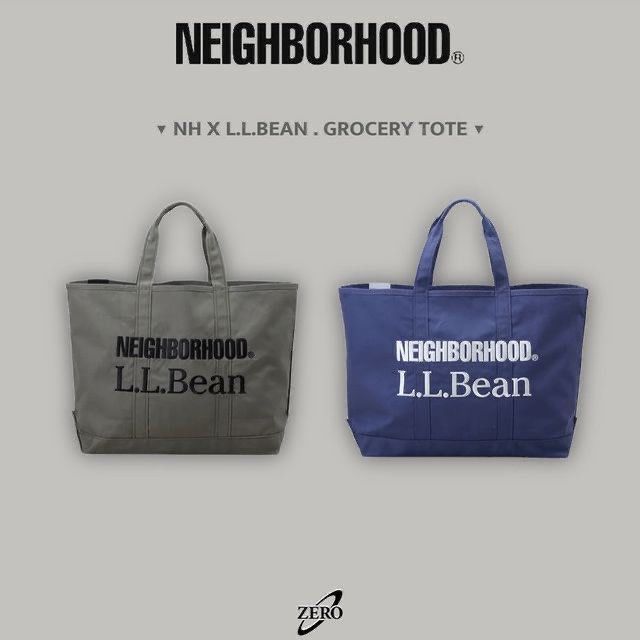 NEIGHBORHOOD L.L.BEAN . GROCERY TOTE 茶色 【残りわずか】 - バッグ