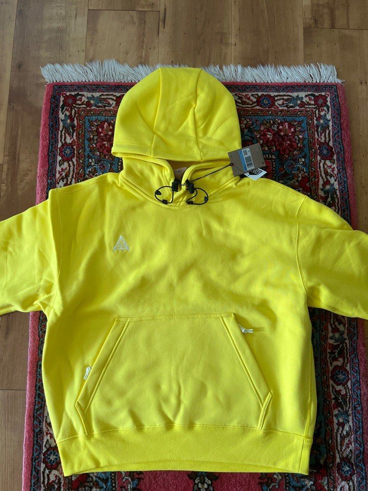 Nike ACG yellow hoodie