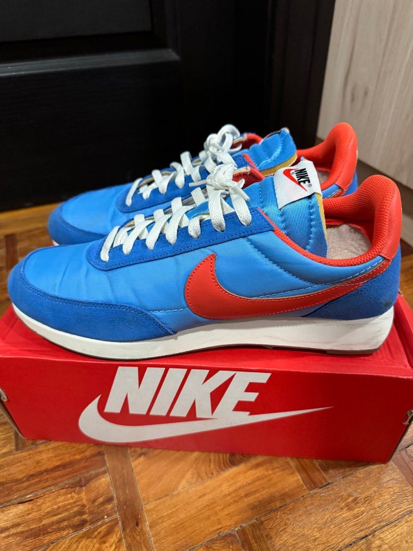 Nike tailwind 79 Pacific orange Men s Fashion Footwear Sneakers on Carousell