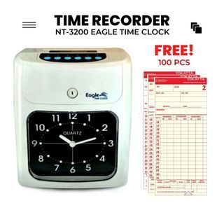 Bundy Clock for Time and Attendance, Time Recorder Machine, NT3200 Bundy Clock