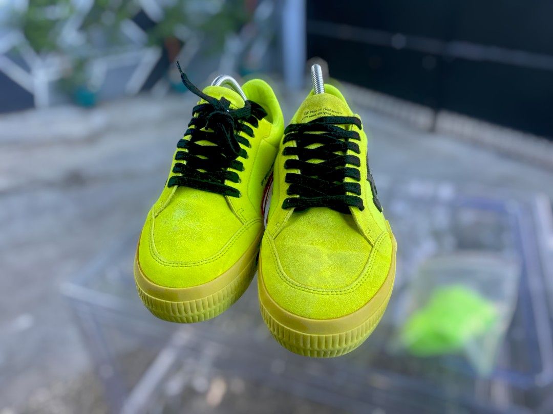 off white vulc neon