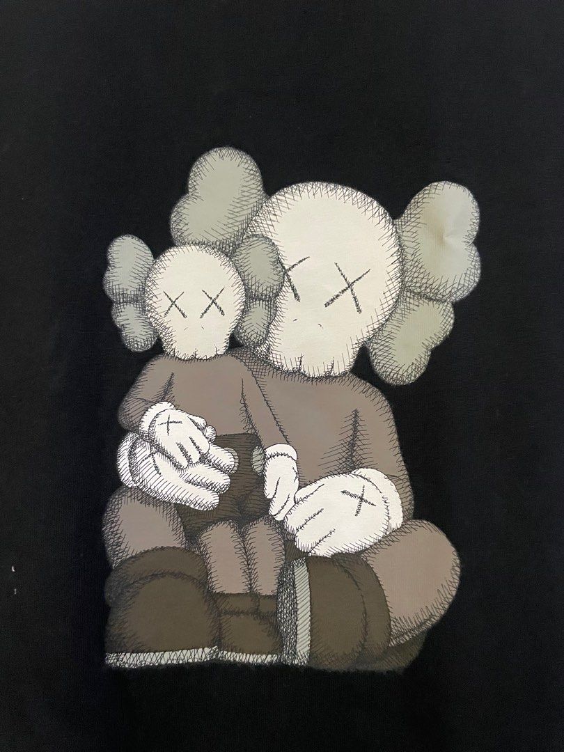 Original Uniqlo Kaws shirt (Category: Shirts) located in Manila. Submitted by angelrm (Listing ID 1304514650, Image 3). Description: - sold out in stores - biggest size in kids (150) - pwede sa kids and xs / s ladies - not fading.