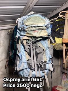 Osprey backpack 65l