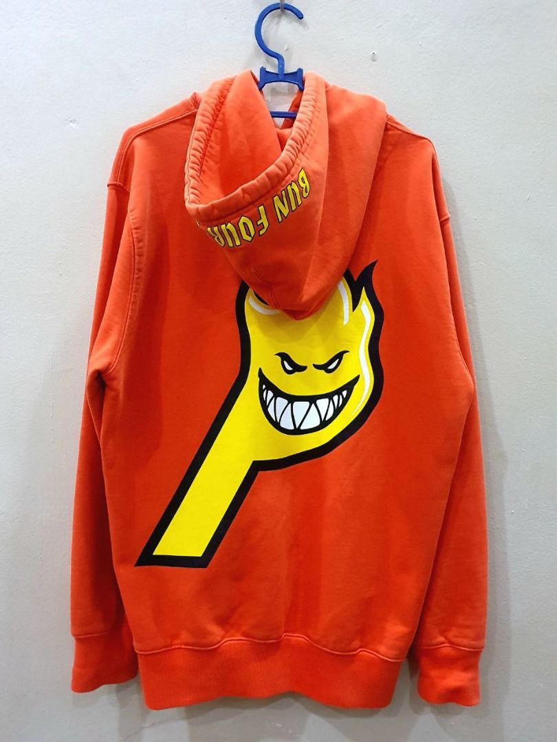 Palace Spitfire Orange Hoodie Size S