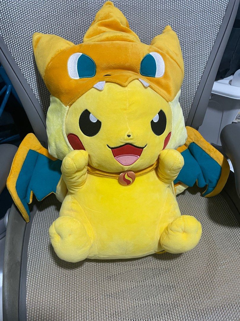 Mega charizard pikachu plush store