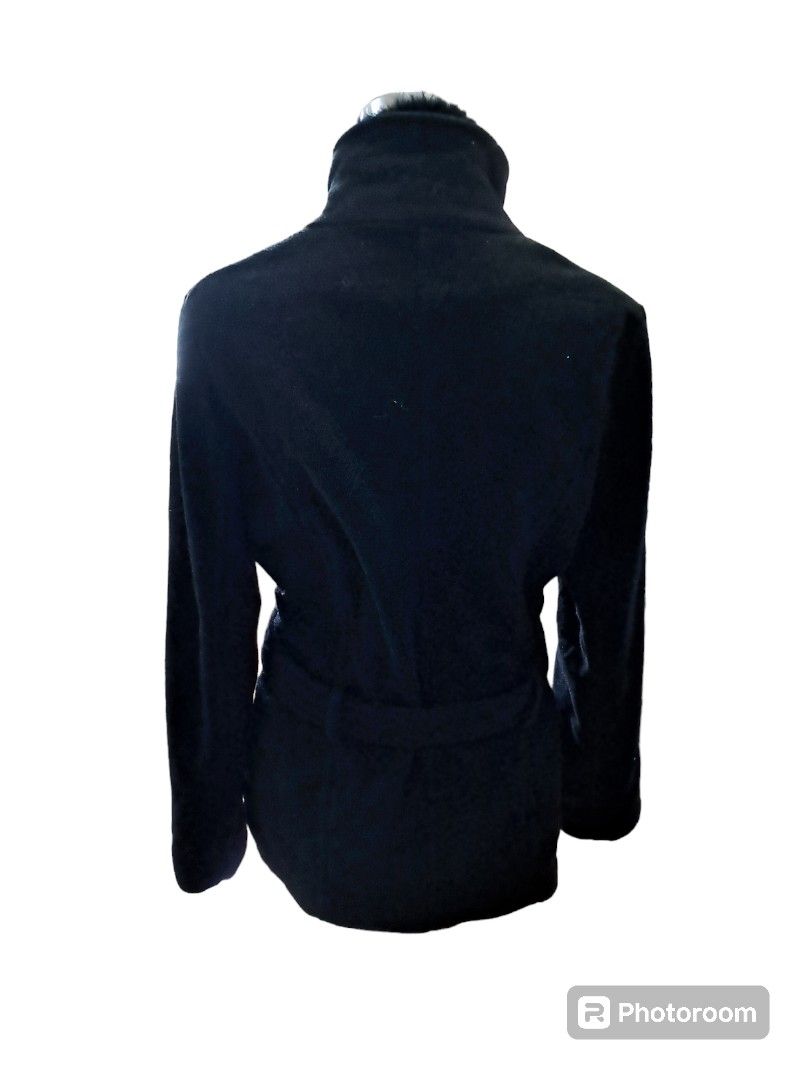 Ladies black spring jacket shop