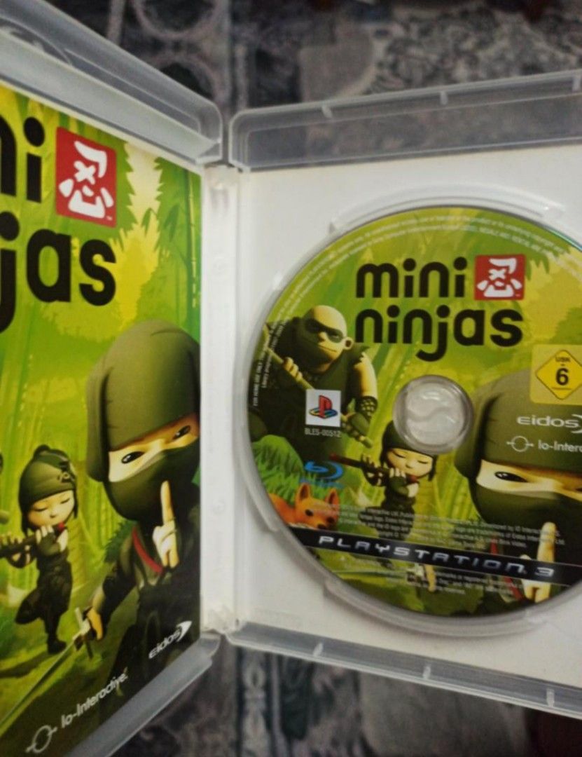 Ps3 Games - Mini Ninjas, Video Gaming, Video Games, PlayStation on Carousell