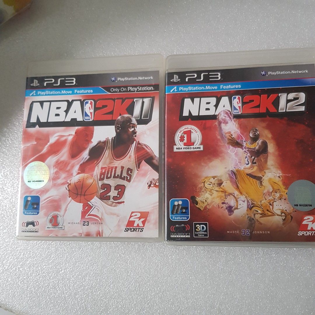 PS3 videa Game each $8 NBA 11 & 12, Video Gaming, Video Games, PlayStation  on Carousell