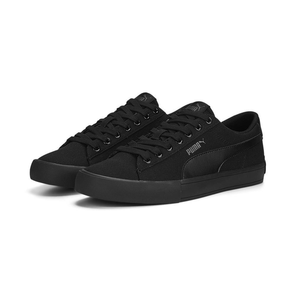 Puma Bari Casual Canvas Sneakers Black Men s Fashion Footwear Sneakers on Carousell