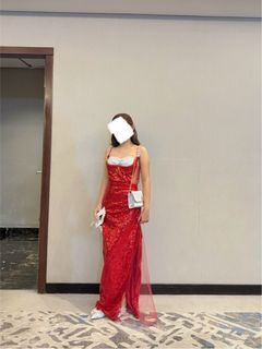 Red prom dress for sale!