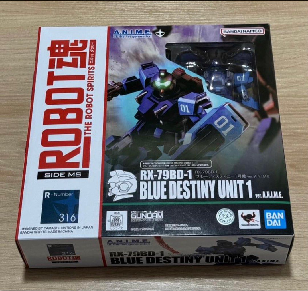 Robot 魂RX-79BD-1 BLUE DESTINY UNIT 1, 興趣及遊戲, 玩具& 遊戲類 