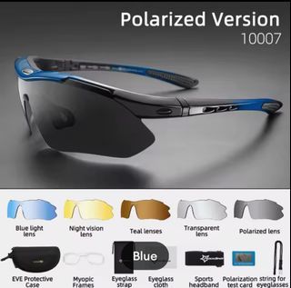 Rockbros Polarized Sunglasses for running cycling driving