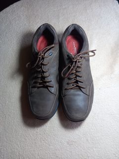 ROCKPORT Men's Lace Up Casual Shoes Size 11 M/EUR 45/29cms Insole Suede Leather Bought in the USA
