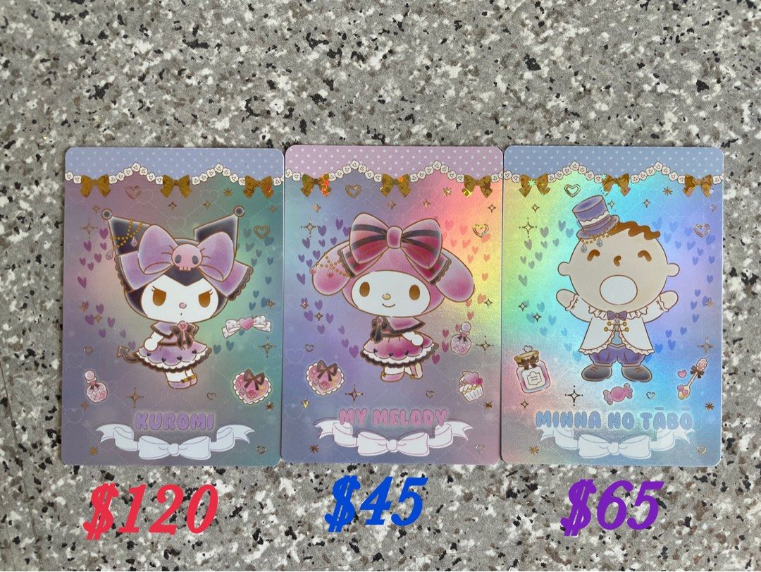 Sanrio Character Ranking 2024- Phase 2 第二期 限量 燙金 主題卡 粉絲卡 收藏卡 投票 卡 ...
