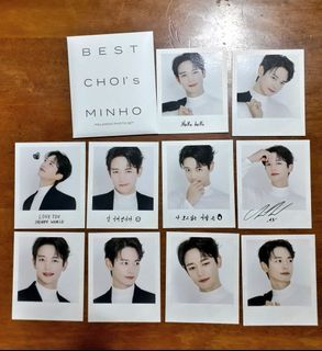 SHINee Minho Best Choi's complete polaroids