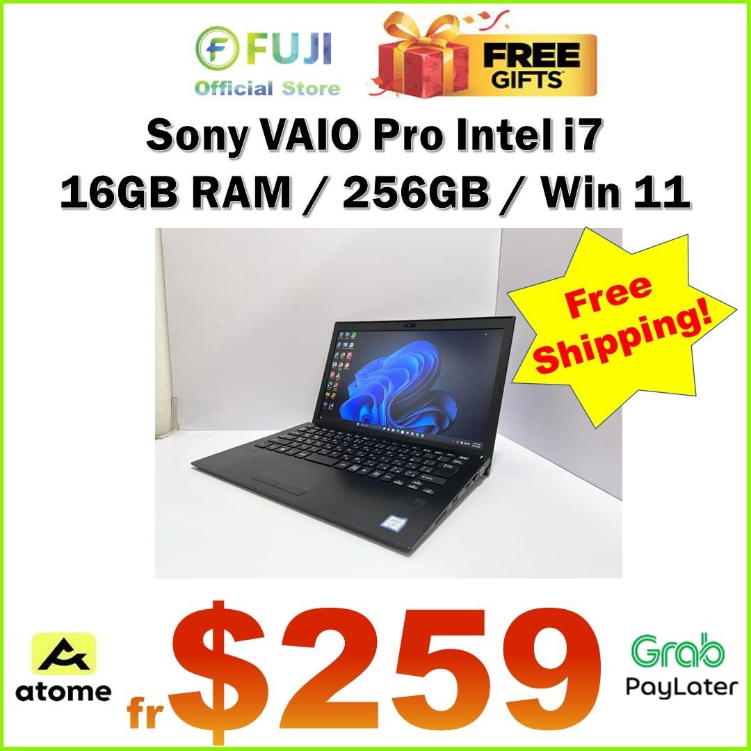 Sony vaio i7 laptop 8gb ram store