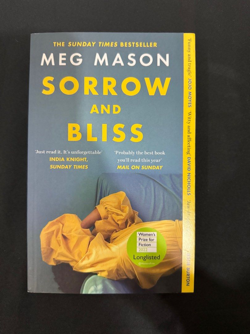 Sorrow and Bliss - Meg Mason (Category: Storybooks) located in Caloocan City. Submitted by rdvmxch (Listing ID 1304495379, Image 2). Description: read once very good condition NO spine creases please see pic for condition .