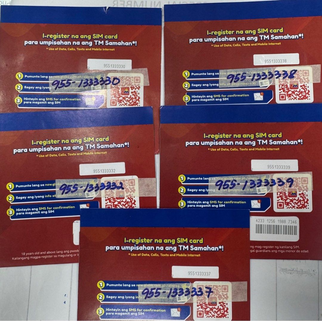 VANITY SIM (Category: Sim Cards) located in San Juan City. Submitted by marivicvictoriareyes (Listing ID 1304583737, Image 3). Description: .