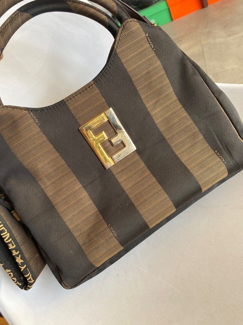 Vintage Fendi 2 Way (Category: Luxury Bags & Wallets) located in Bacolod City. Submitted by novymaesel14868 (Listing ID 1304615583, Image 2). Description: Vintage Fendi 2Way Hobo Size Small Excellent Condition Super Ganda Sa Personal .