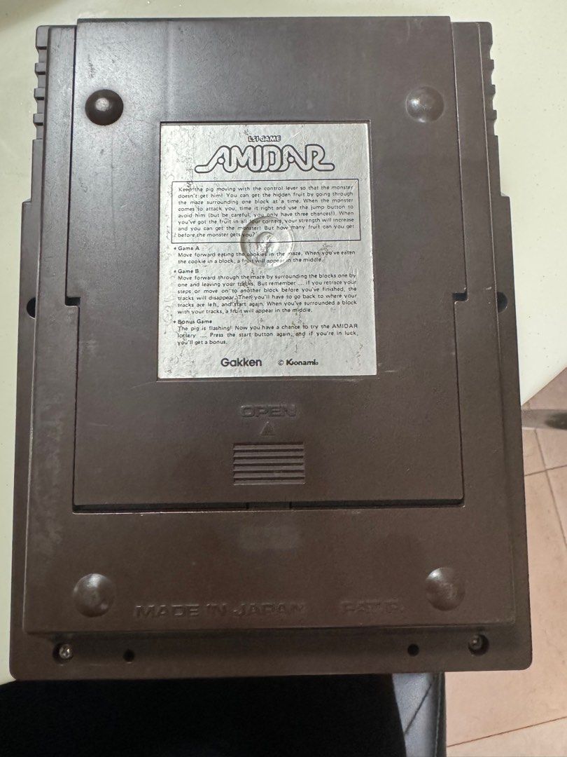 Vintage Gakken Amidar Table top electronic arcade game, Hobbies & Toys ...