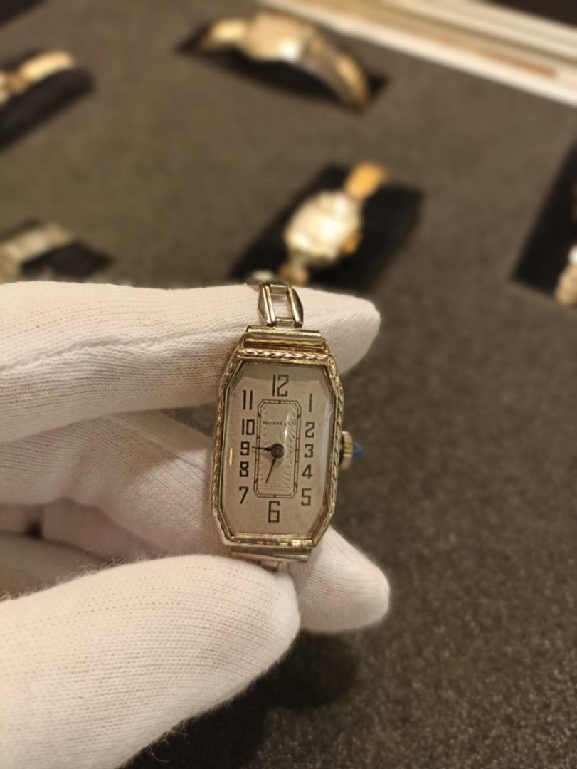 Vintage Tiffany case 18k only watch 18 27mm Carousell