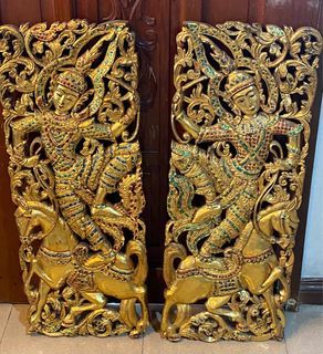 Wood carving Thailand images