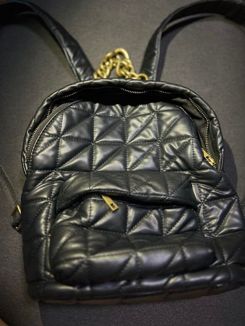 ZARA QUILTED BACKPACK