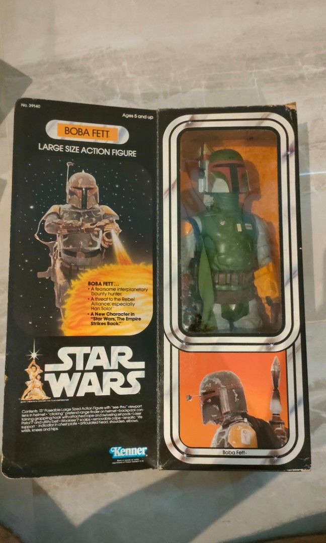 1979 Vintage 12 inch Boba Fett Figure, Hobbies Toys, Toys