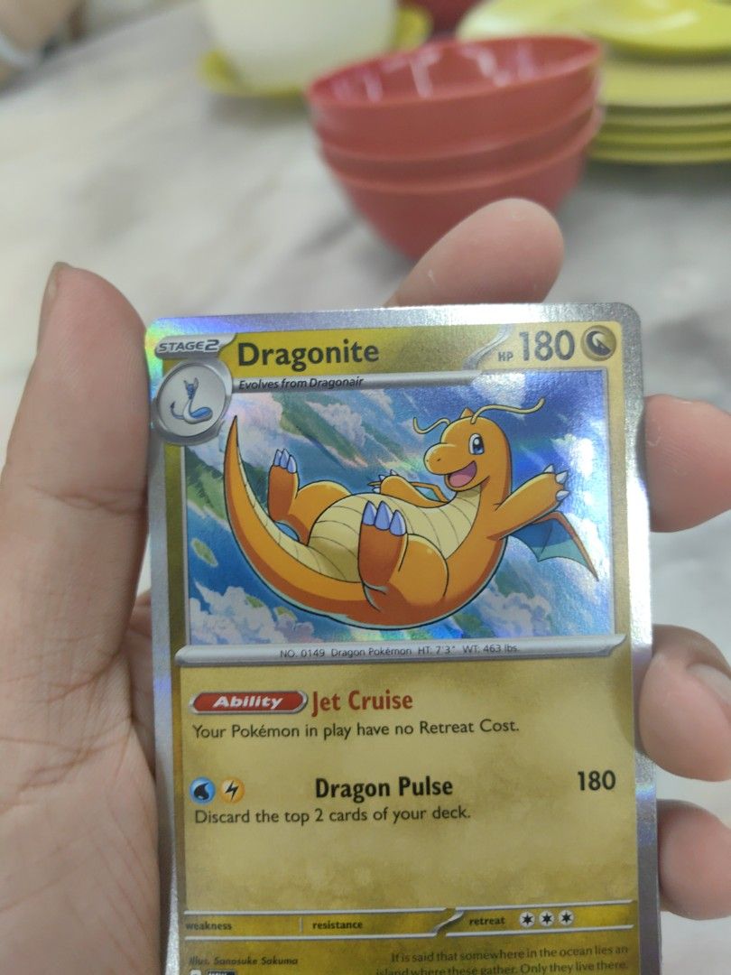 Dragonite Non Holo Dragonite 151 Holo  Pokmon TCG Scarlet & Violet  149/165  Rare, Near Mint