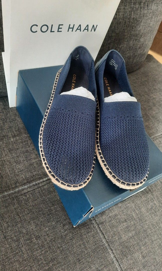 8 ColeHaan Women s Cloudfeel Espadrille II Slip On Loafer Men s Fashion Footwear Casual Shoes on Carousell