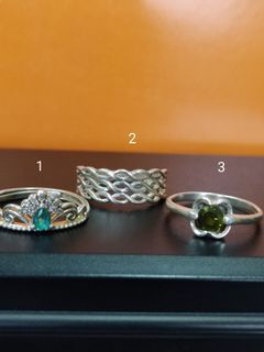 925 Sterling Silver rings