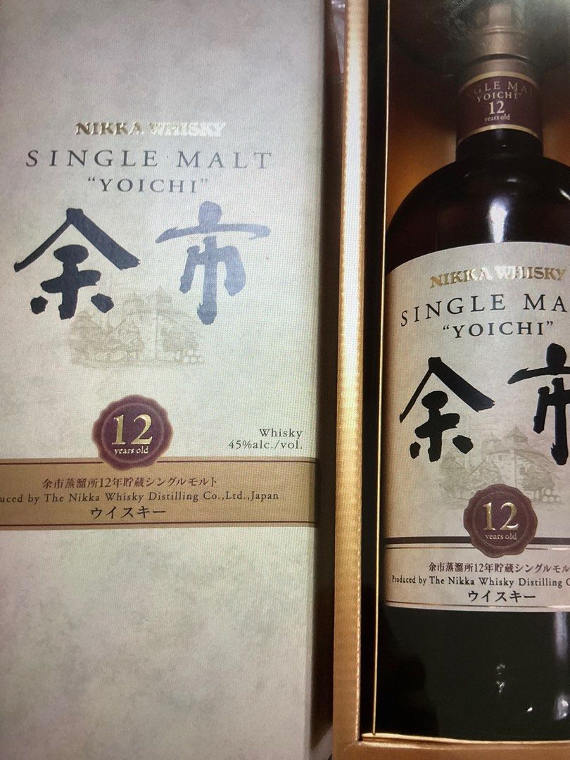 余市 12年 未開封 ニッカ 余市12年 シングルモルト 180ml ［未開封品 箱