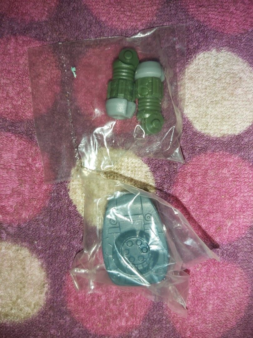 高達扭蛋HMS 完美自護腳部件Zeong MSN-02 Ziong Leg Parts 3個