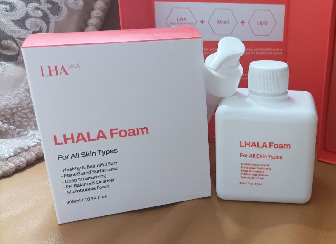 LHALA Foam 300mlララピールバブル洗顔 ララピール / ララフォームマイクロバブルクレンザー 300mlの